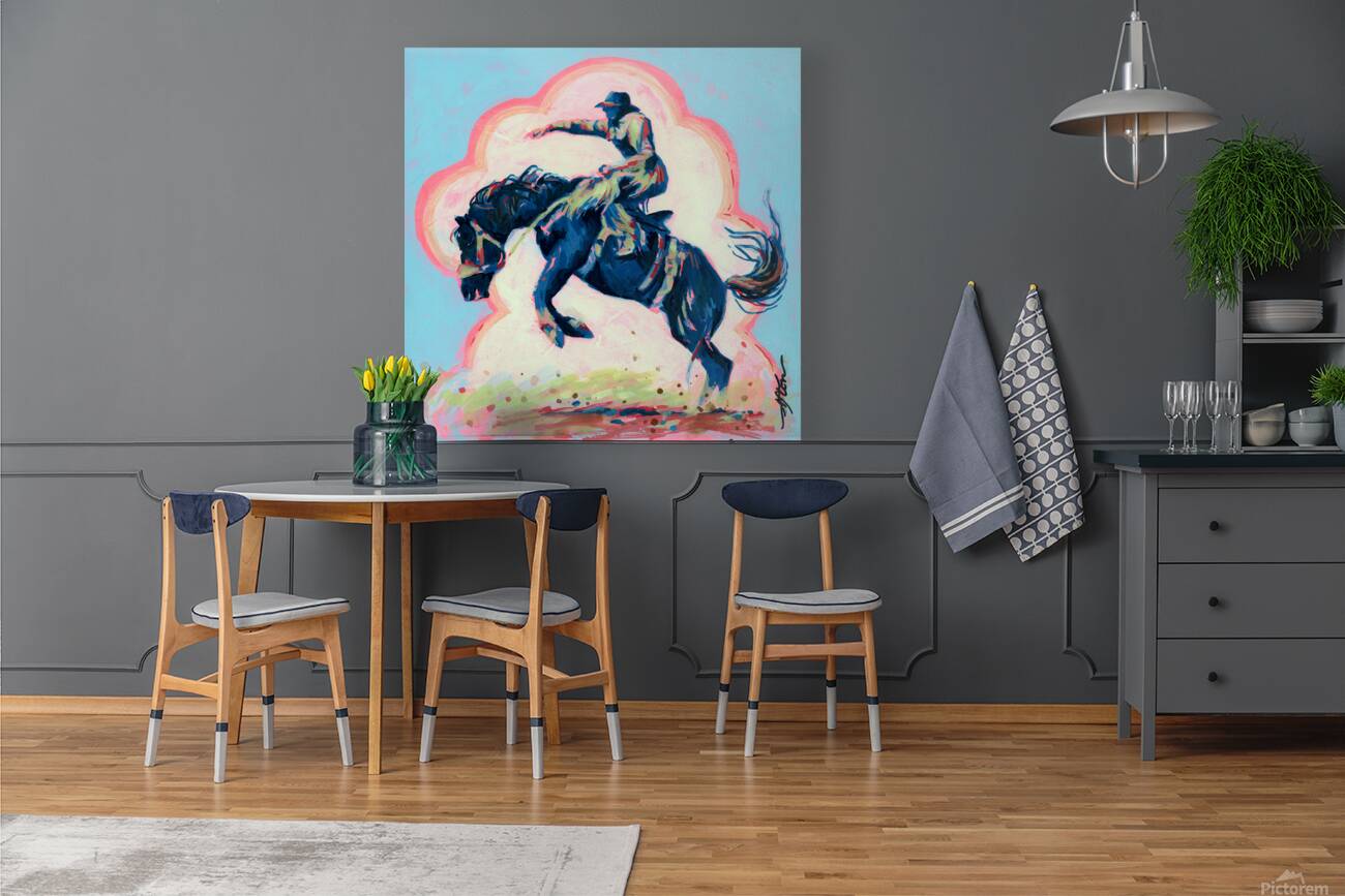 Blue Buckaroo Reproduction