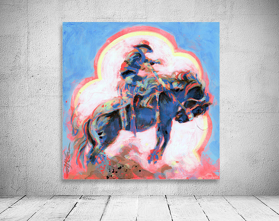 Sapphire Buckaroo Wall Preview