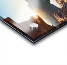 Chicken Corner Sun Burst Acrylic print