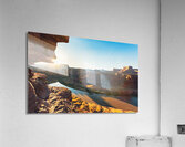 Chicken Corner Sun Burst Acrylic Print