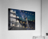 Spires and and the Milky Way Acrylic Print