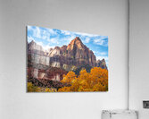 Yellow’s and Red Rock Acrylic Print