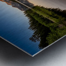 Reflective Morning Metal print