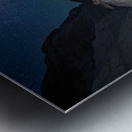 Spires and and the Milky Way Metal print