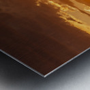 Sunset on Fire Metal print