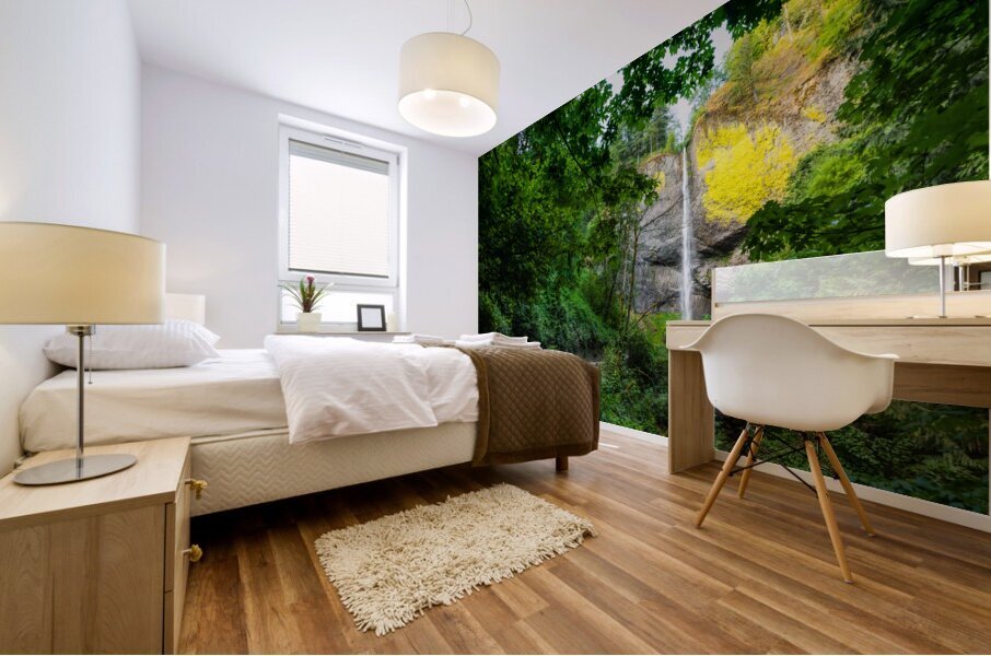 Path to Cascades Mural print