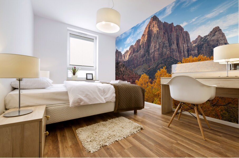 Yellow’s and Red Rock Mural print