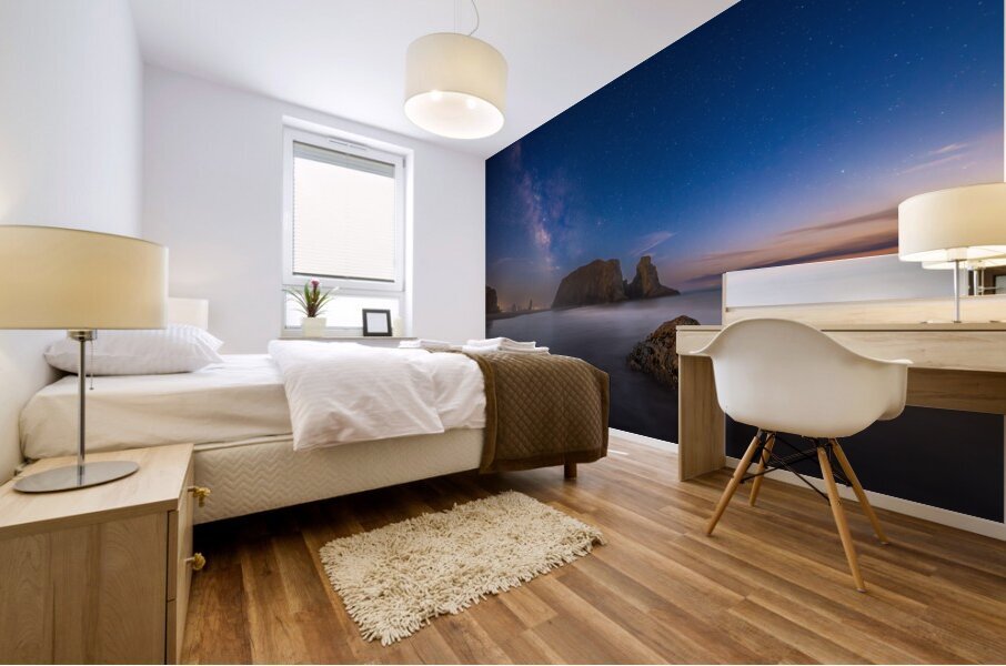 Milky Way at Dusk Mural print