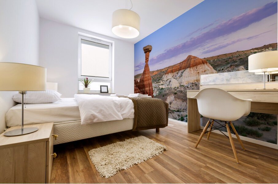 Hoodoo at Sunset Mural print