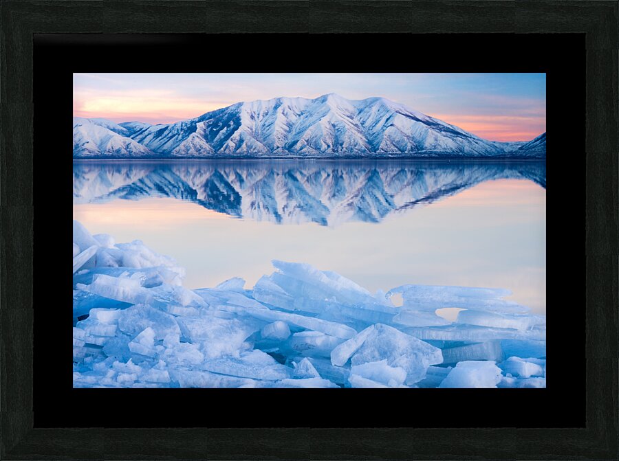 Stacks Picture Frame print