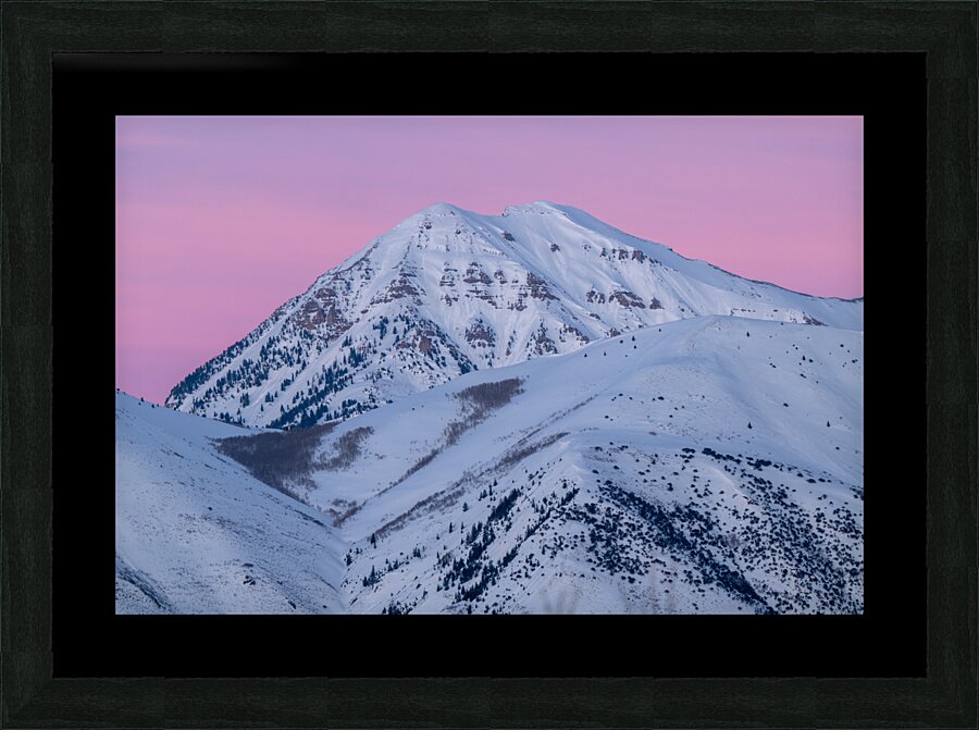 Timp and Pink Skies Picture Frame print