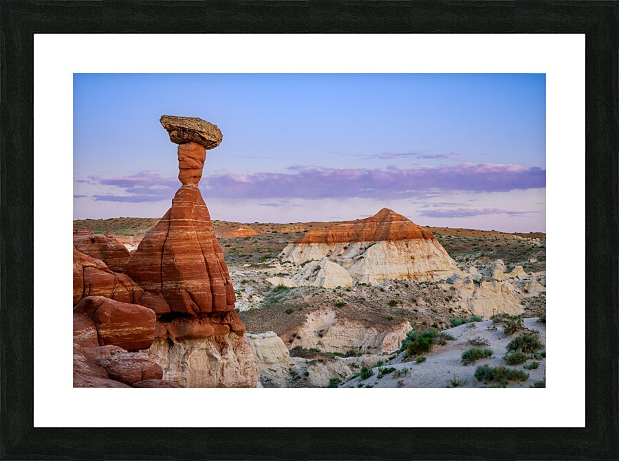 Hoodoo at Sunset Picture Frame print