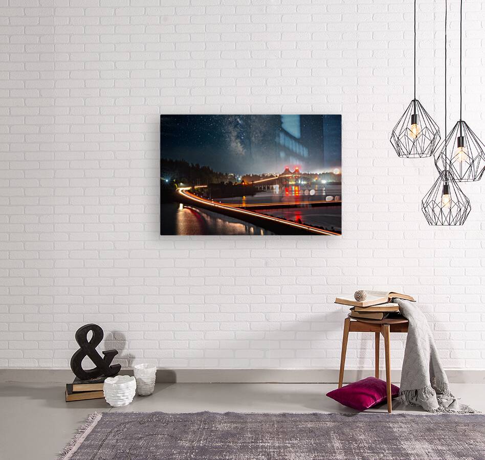 City Lights and Starry Nights Reproduction