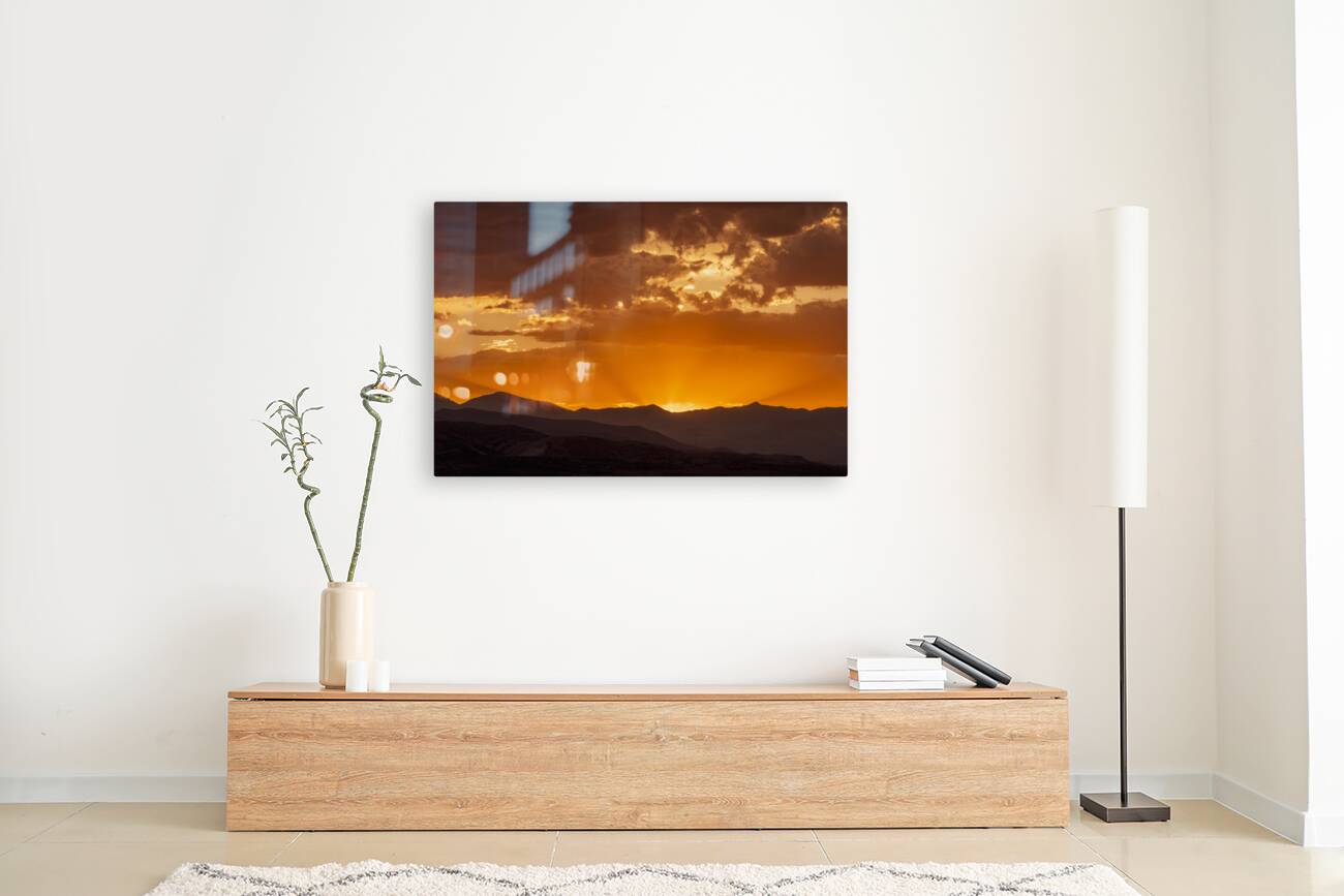 Sunset on Fire Reproduction