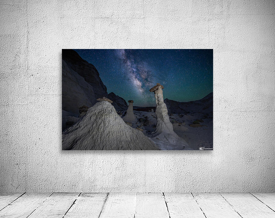 Spires and and the Milky Way Wall Preview