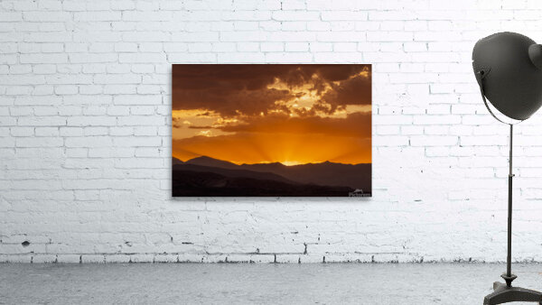 Sunset on Fire Wall Preview