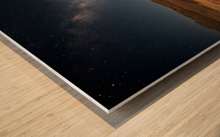 Shooting Your Shot Wood print