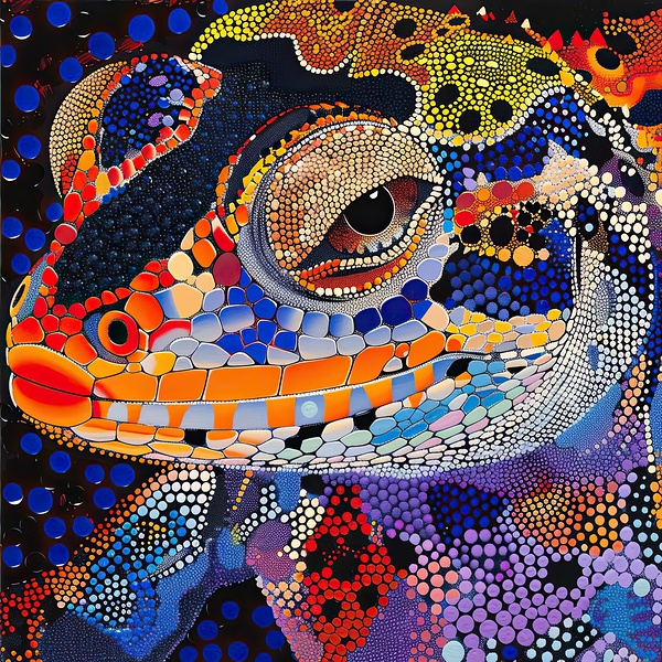 Chromatic Reptilian Gaze Y9K8N2 59 Digital Download