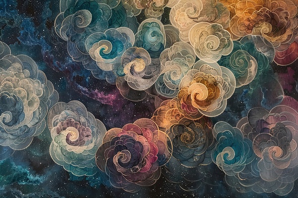 Celestial Roses Bloom 92HJ8 60 Digital Download