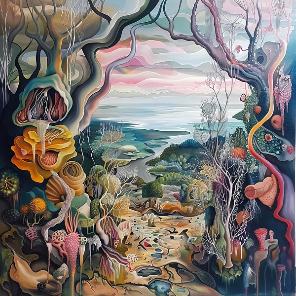 Biomorphic Seascape Vision H2N9P2 60 Digital Download