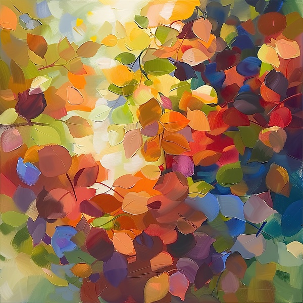 Autumn Symphony Leaves H2N9P3 63 Digital Download