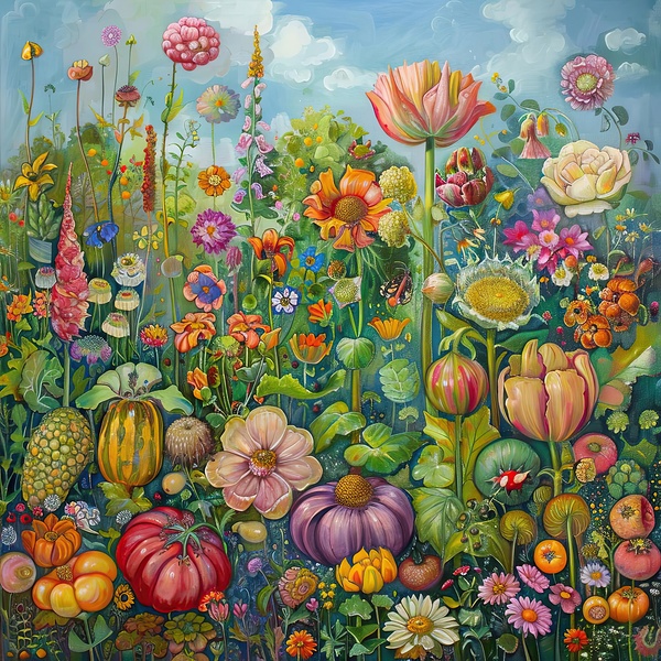 Blooming Garden Rhapsody H3N9B2 58 Digital Download