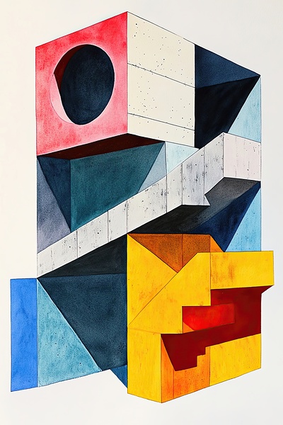 Abstract Structure 9H2N3Z 52 Digital Download