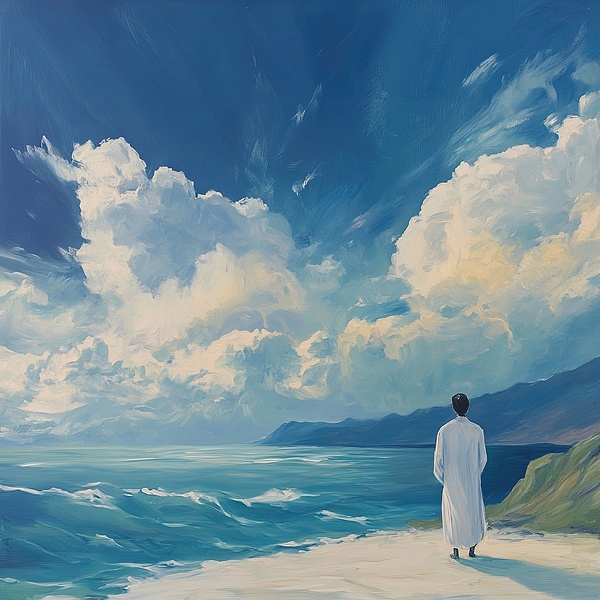 Azure Contemplation J9P4H2 49 Digital Download