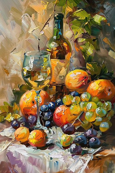 Autumn Harvest Still Life H2N3P9 55 Digital Download