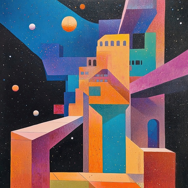 Celestial Cityscape K82H9N 55 Digital Download