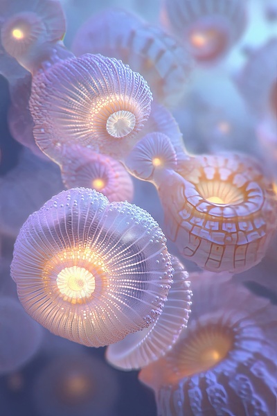 Bioluminescent Bloom 792HKJ 62   Copy Digital Download