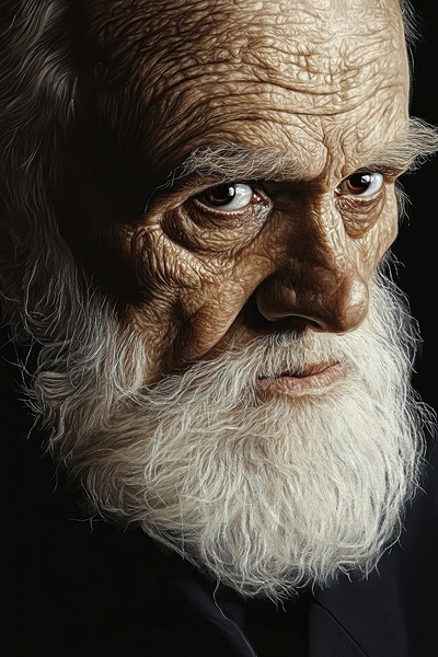 Aged Wisdom Portrait H2N9P2 65 Digital Download