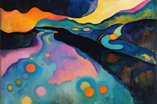 Cosmic River Flow H9P4Z2 55 Digital Download