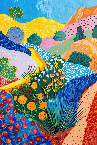 Blooming Desert Hills 7P3H2N 53 Digital Download