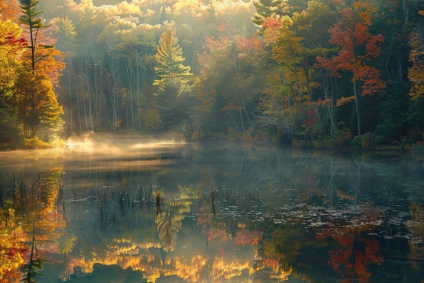Autumn Mist Reflections 92HJ5P 67 Digital Download