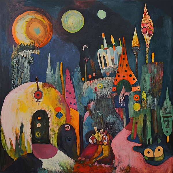 Celestial Cityscape Dream 78HJK 55 Digital Download