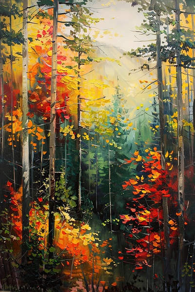 Autumn Forest Glow H2N9P2 58 Digital Download