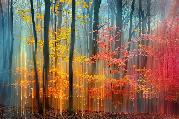 Autumn Light Forest ZX987N 60 Digital Download