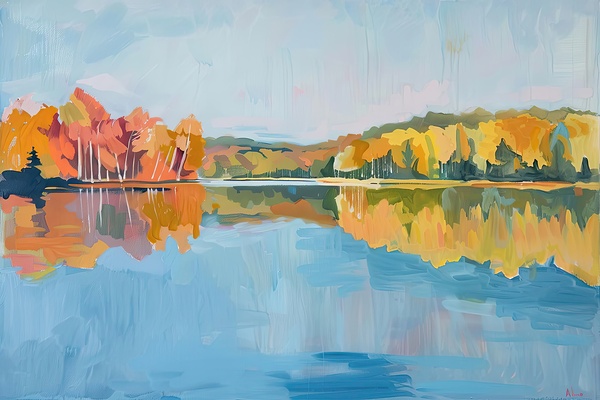 Autumn Reflections 92DH3B 51 Digital Download