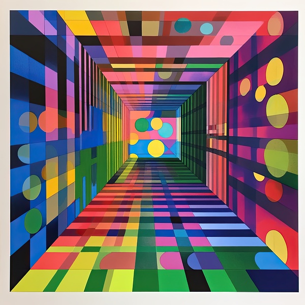 Chromatic Corridor H3N9P2 57 Digital Download