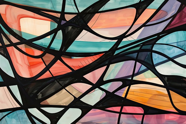 Abstract Intersections 7924B 45 Digital Download