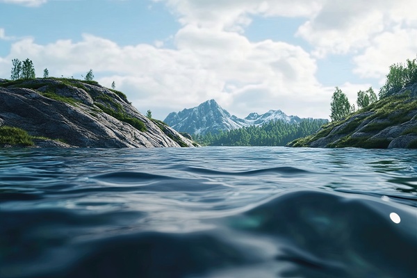 Alpine Lake Serenity H2N9P4 45 Digital Download