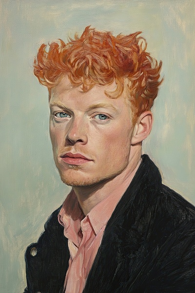 Auburn Gaze Portrait H92N5Z 58 Digital Download