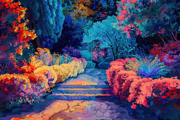 Chromatic Garden Path H92N5Z 60 Digital Download