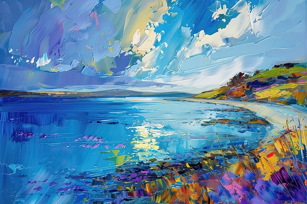 Azure Shoreline Radiance H9P4N2 55 Digital Download