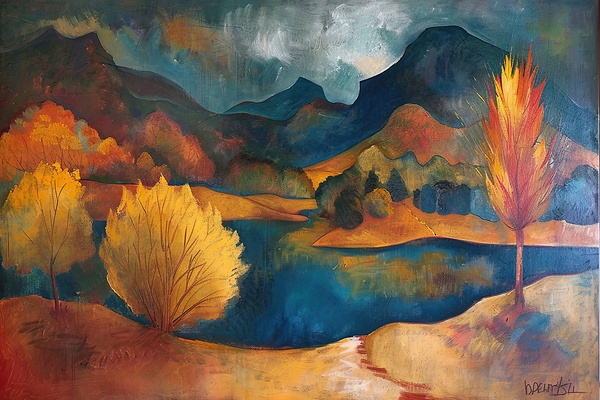 Autumn Lake Reverie H2N9P2 62 Digital Download