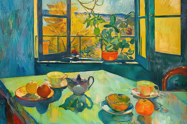 Autumn Window Still Life H9P2N5 55 Digital Download