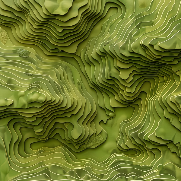 Topographic Serenity Digital Download