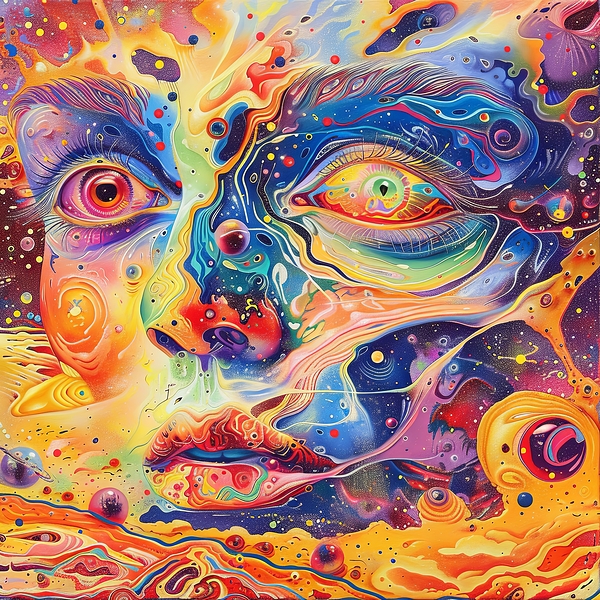 Cosmic Visage  Digital Download