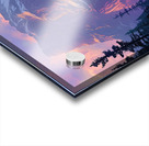 Alpine Glow Upon Peaks J9H3N2 48 Acrylic print